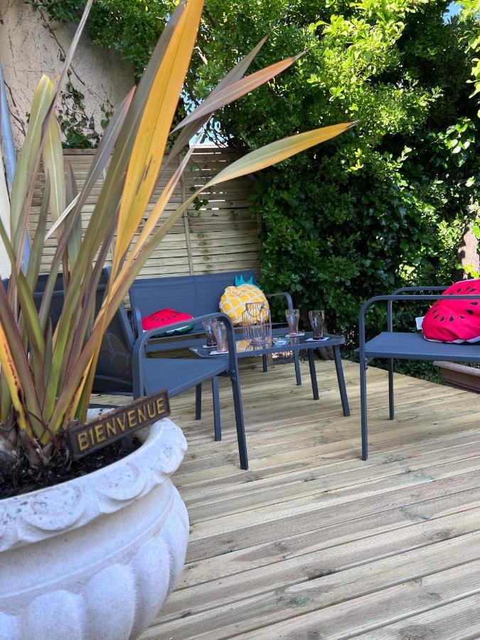 Charmante Maison Climatisee Avec Piscine Au Calme A Carcassonne Exterior foto