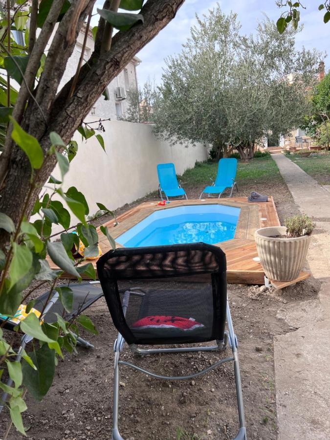 Charmante Maison Climatisee Avec Piscine Au Calme A Carcassonne Exterior foto